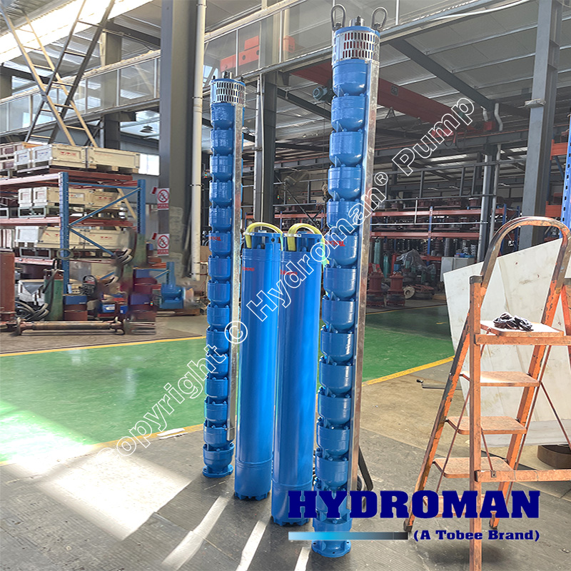 Submersible water lifting pump