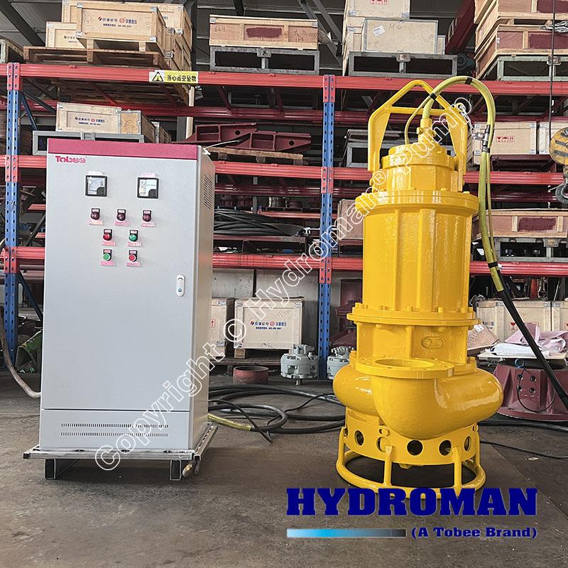 TSQ Heavy Duty Submerisble Sand pump with VFD Control Cabinet