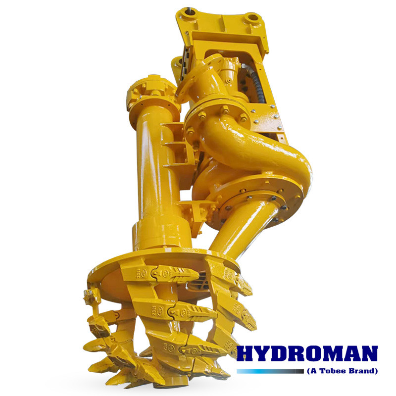 Excavator Dredging Sand Pump Attachment with Head Cutter